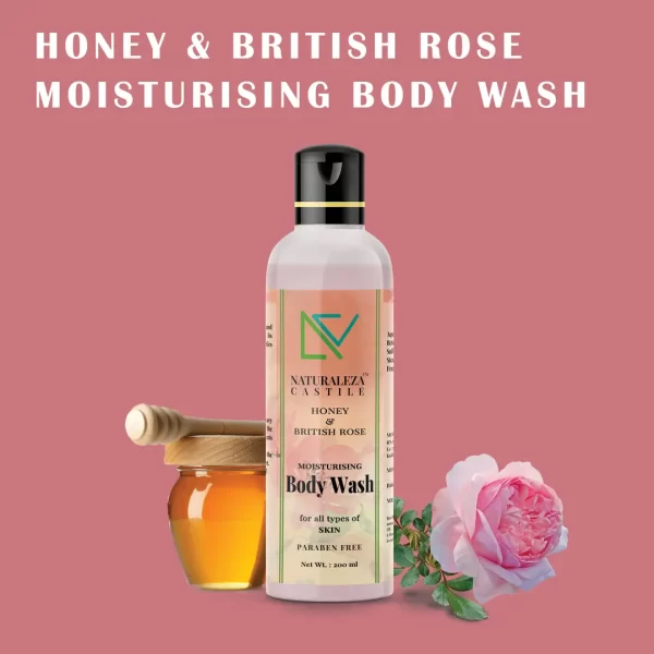 natural-organic-honey-british-rose-moisturising-body-wash-naturalezacastile