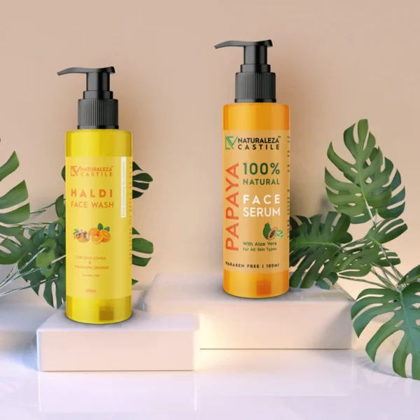 face-care-combo-haldi-face-wash-papaya-face-serum